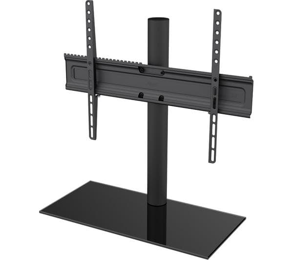AVF B600BB 550 mm Table-Top TV Stand with Bracket for up to 65\" TVs - Black - Image 1