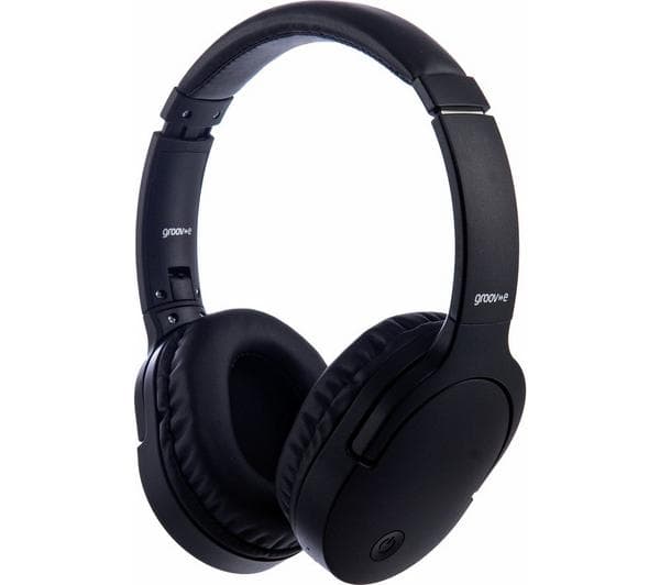 GROOV-E Ultra GV-BT750-BK Wireless Bluetooth Headphones - Black - Image 1