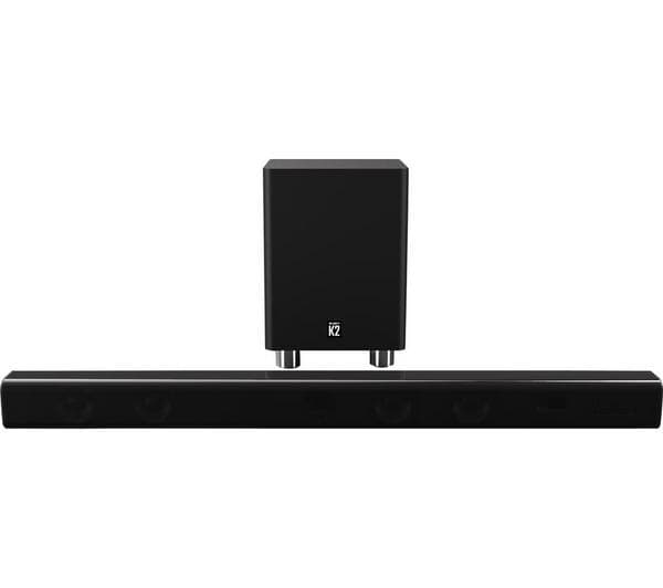 MAJORITY K2 2.1 Wireless Sound Bar - Black - Image 1