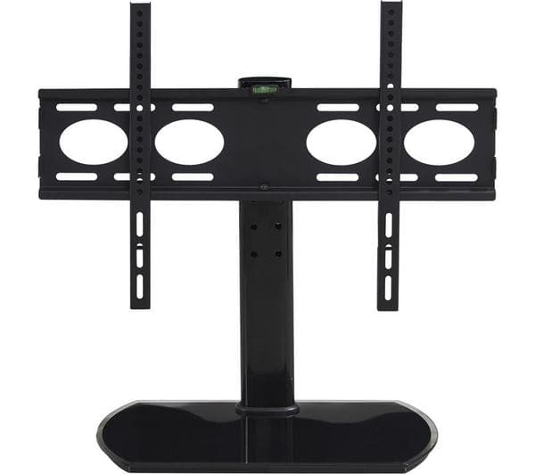 TTAP PED44S Swivel Tabletop TV Stand with Bracket for 32 - 55\" TVs - Black - Image 1