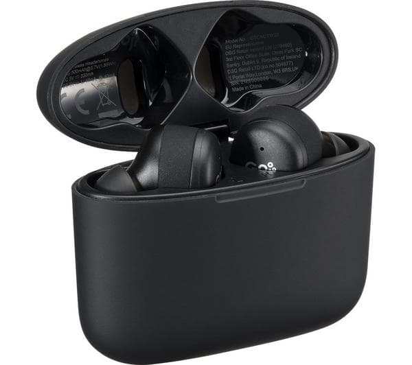 GOJI GTCNCTW22 Wireless Bluetooth Noise-Cancelling Earbuds - Black - Image 1