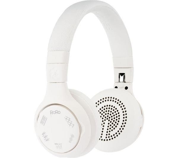 STORYPHONES Wireless Bluetooth Kids Headphones - White - Image 1