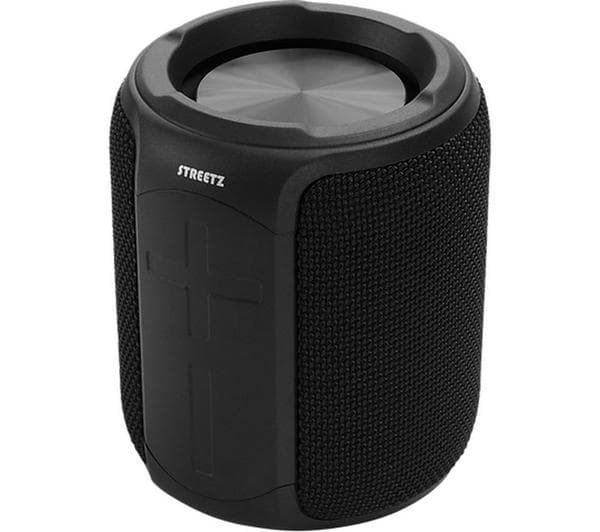 STREETZ S300 Portable Bluetooth Speaker - Black - Image 1