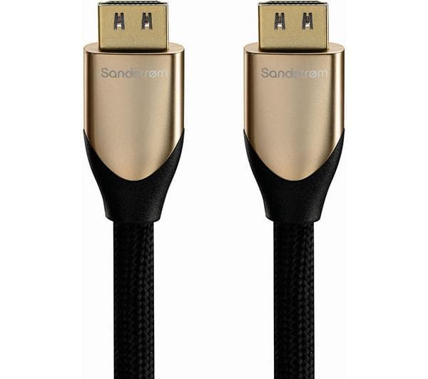 SANDSTROM S2HDMI324 High Speed HDMI Cable with Ethernet - 2 m - Image 1