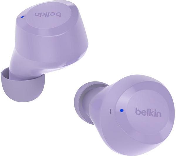 BELKIN SoundForm Bolt Wireless Bluetooth Earbuds - Lavender - Image 1