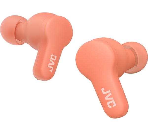 JVC HA A7T2 Wireless Bluetooth Earbuds - Red - Image 1