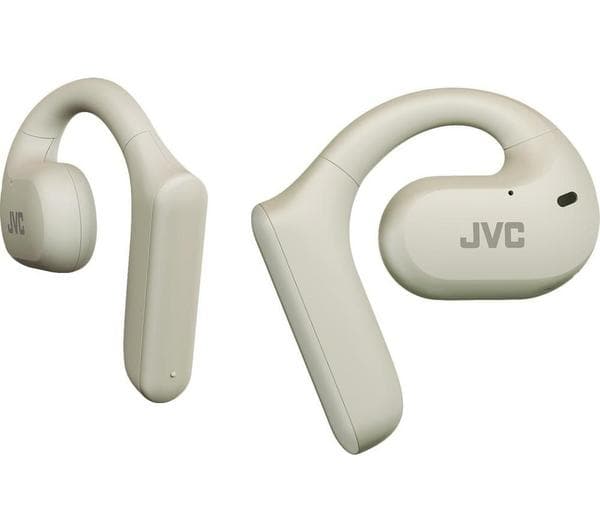 JVC Nearphones HA-NP35T Wireless Bluetooth Sports Headphones - White - Image 1
