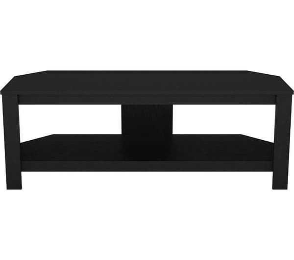 AVF Calibre CA115BO 1150 mm Corner TV Stand for up to 55\" TVs - Black Oak - Image 1