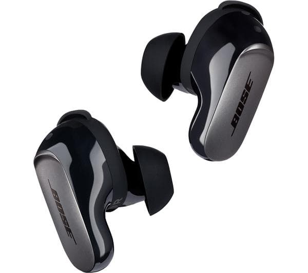 BOSE QuietComfort Ultra Wireless Bluetooth Noise-Cancelling Earbuds - Black - Image 1