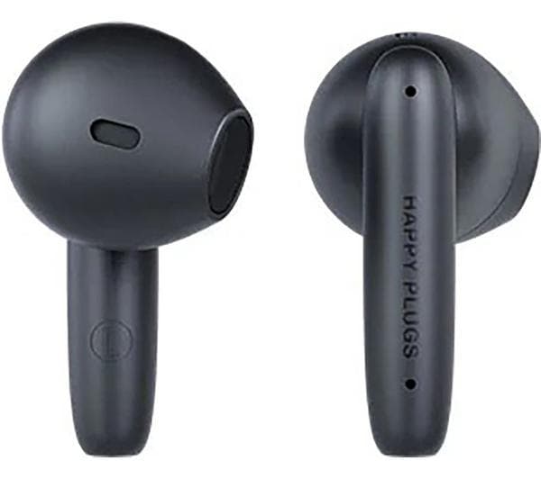 HAPPY PLUGS Joy Lite Wireless Bluetooth Earbuds - Black - Image 1