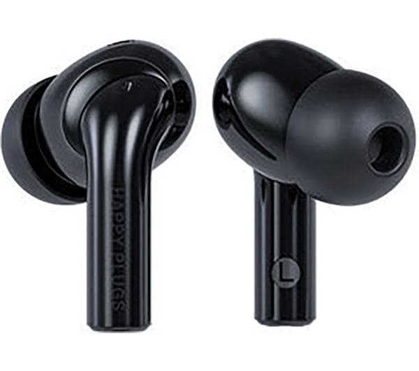 HAPPY PLUGS Joy Pro Wireless Bluetooth Noise-Cancelling Earbuds - Black - Image 1