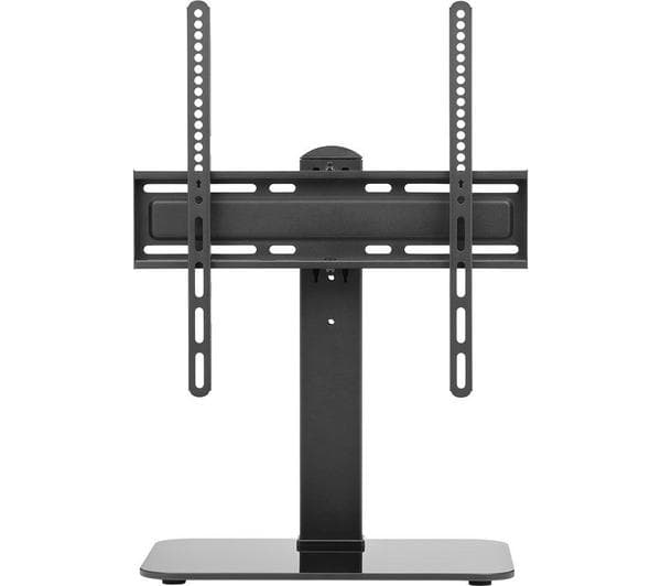 ONE FOR ALL Smart WM 2470 240 mm Table Top TV Stand with Bracket for 32-55” TVs - Black - Image 1