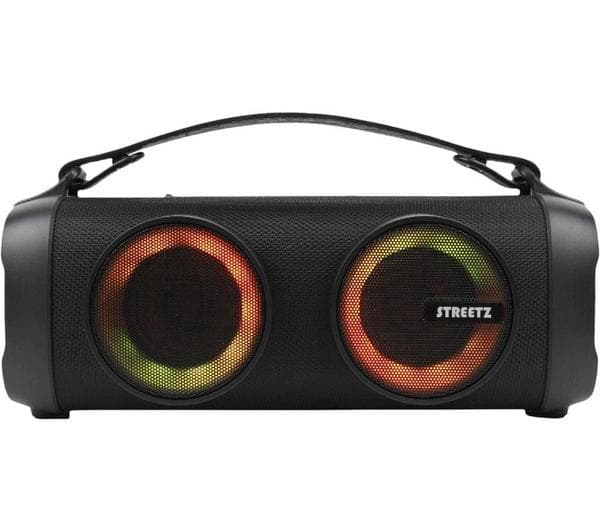 STREETZ B-100 Boombox Bluetooth Speaker - Black - Image 1