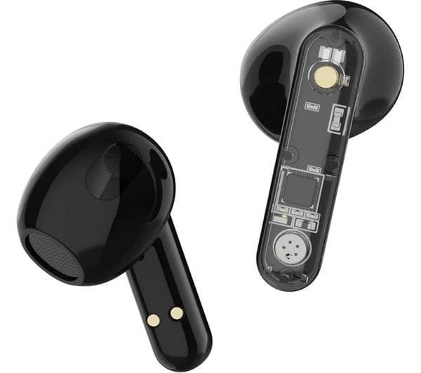 STREETZ T150 Wireless Bluetooth Earbuds - Black - Image 1