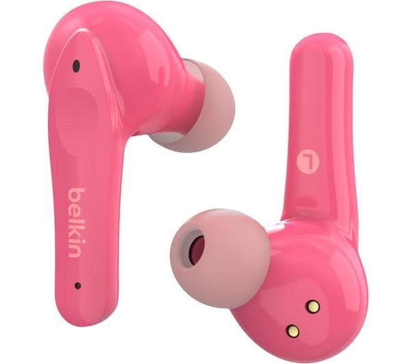 BELKIN SoundForm Nano PAC003BT Wireless Bluetooth Kid's Earbuds - Pink - Image 1