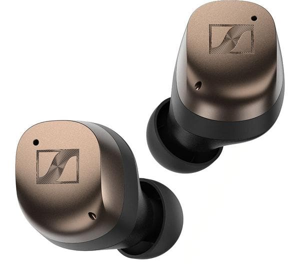 SENNHEISER Momentum MTW4 Wireless Bluetooth Noise-Cancelling Sports Earbuds - Black Copper - Image 1