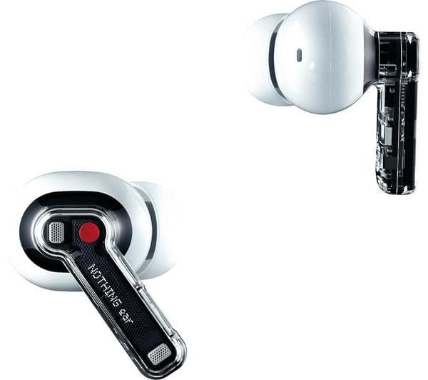 NOTHING Ear Wireless Bluetooth Noise-Cancelling Earbuds - White - Image 1