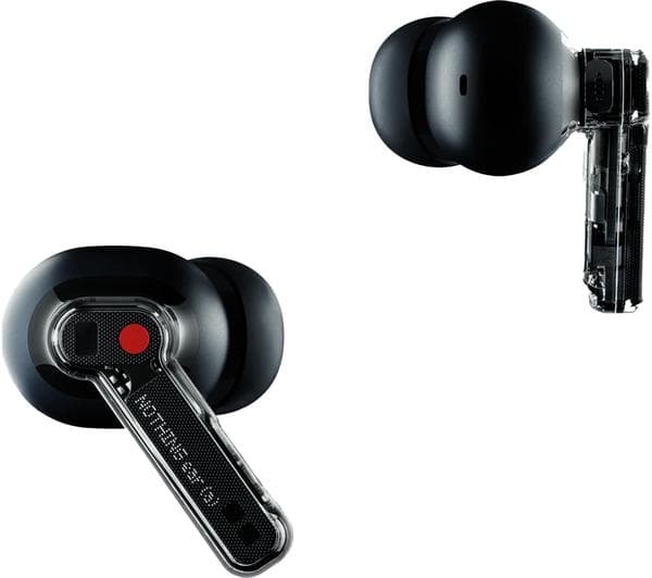 NOTHING Ear (a) Wireless Bluetooth Noise-Cancelling Earbuds - Black - Image 1