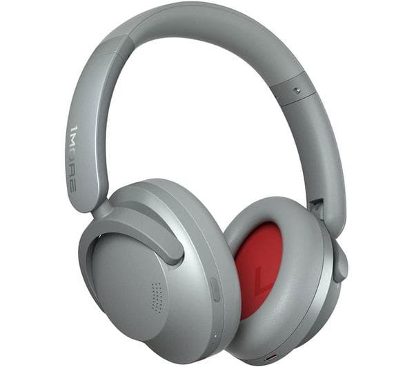 1MORE SonoFlow HQ50 Wireless Bluetooth Noise-Cancelling Headphones - Silver - Image 1