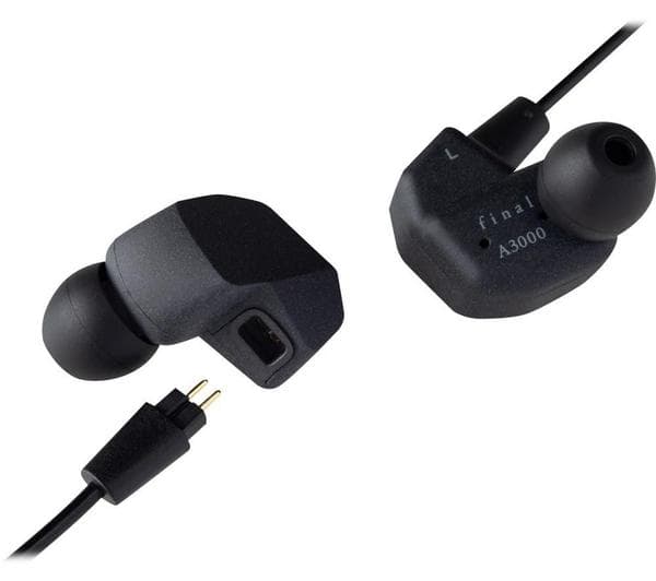 FINAL AUDIO A3000 Earphones - Black - Image 1