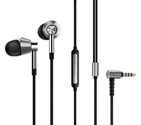 1MORE Triple Driver Earphones - Silver - Image 1