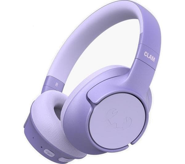 FRESH N REBEL Clam Fuse Wireless Bluetooth Noise-Cancelling Headphones - Dreamy Lilac - Image 1