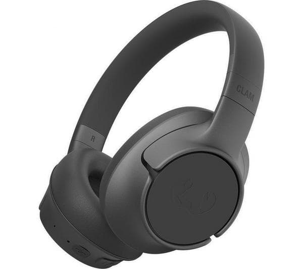 FRESH N REBEL Clam Fuse Wireless Bluetooth Noise-Cancelling Headphones - Storm Grey - Image 1