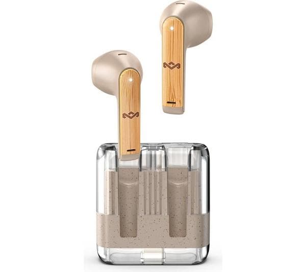 HOUSE OF MARLEY Zion Wireless Bluetooth Earbuds - Cream - Image 1