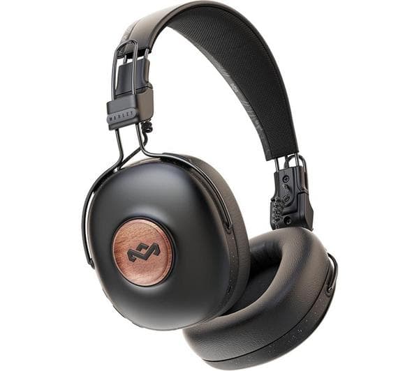 HOUSE OF MARLEY Positive Vibration Frequency Wireless Bluetooth Headphones - Black - Image 1