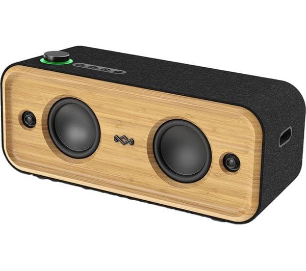 HOUSE OF MARLEY Get Together 2 XL Portable Bluetooth Speaker - Black & Brown - Image 1