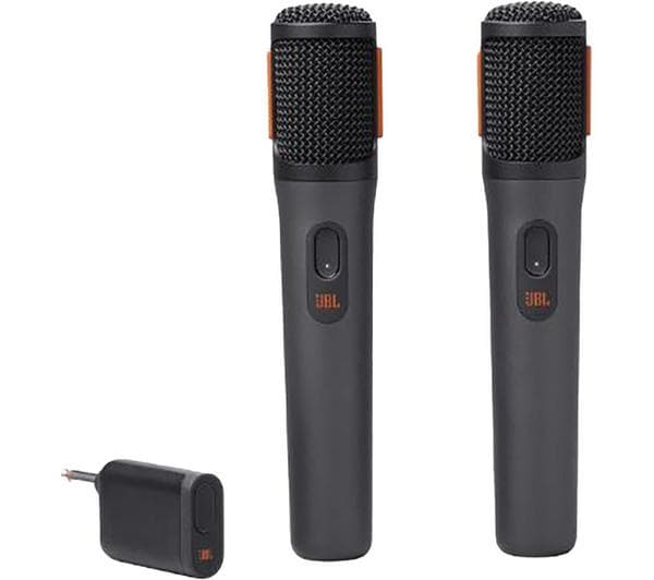 JBL PartyBox Wireless Microphone Set - Black - Image 1