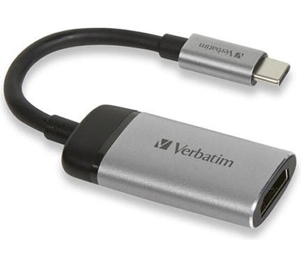 VERBATIM 49143 USB Type-C to HDMI Adapter - Image 1
