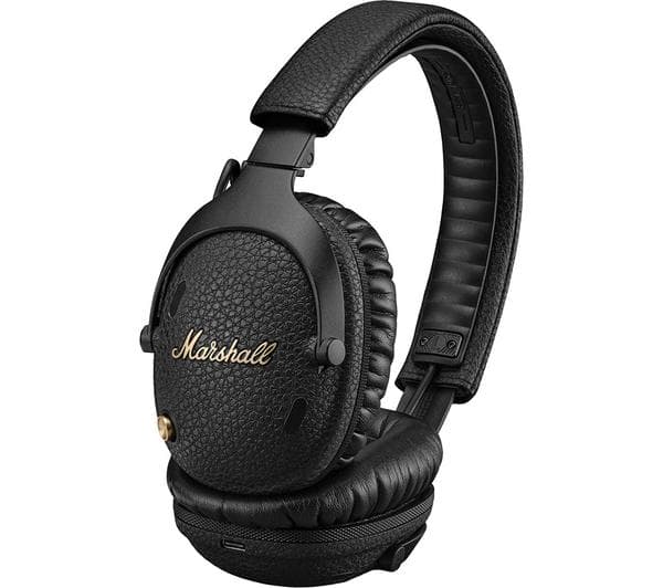 MARSHALL Monitor III Wireless Bluetooth Noise-Cancelling Headphones - Black - Image 1