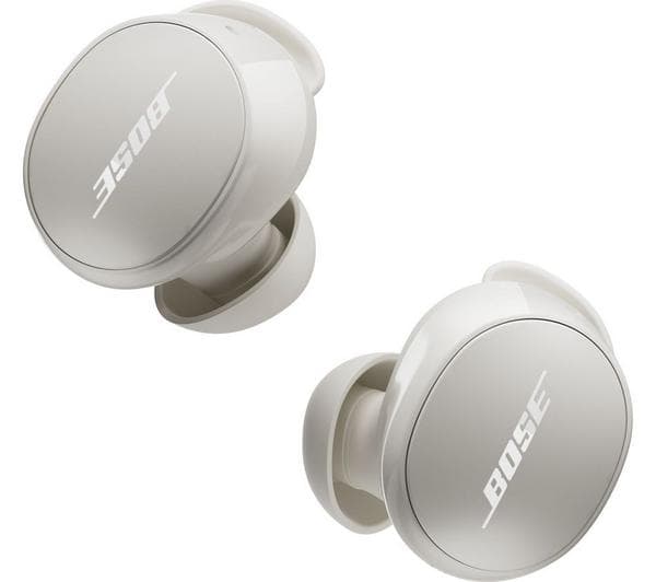 BOSE QuietComfort Wireless Bluetooth Noise-Cancelling Earbuds - White Smoke - Image 1