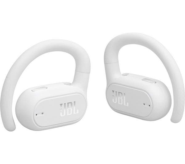JBL Soundgear Sense Wireless Bluetooth Sports Earbuds - White - Image 1