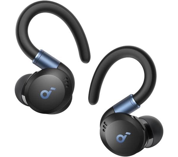 SOUNDCORE Sport X20 Wireless Bluetooth Noise-Cancelling Earbuds - Black - Image 1