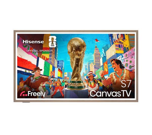 HISENSE Canvas S7NQ 55\" QLED 4K Smart TV with Freely & Art Mode - 55S7NQTUK - Image 1