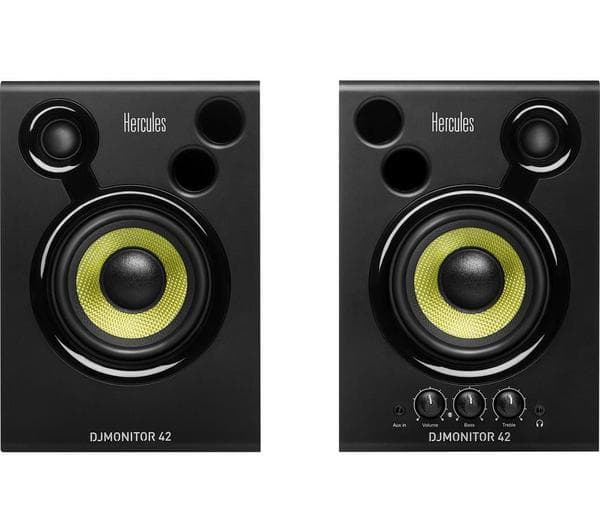 HERCULES DJ Monitor 42 Speakers - Black - Image 1