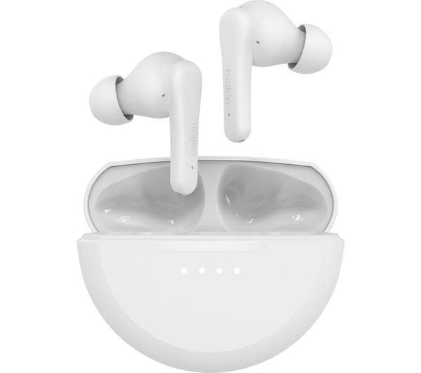BELKIN SoundForm Rhythm True Wireless Bluetooth Earbuds - White - Image 1