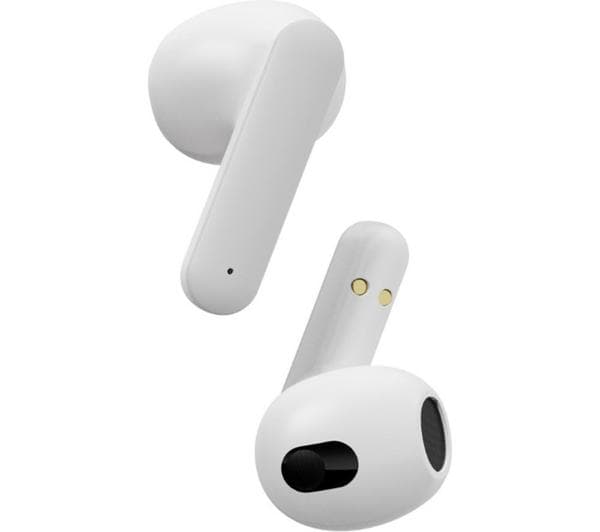 STREETZ T160 Wireless Bluetooth Earbuds - White - Image 1