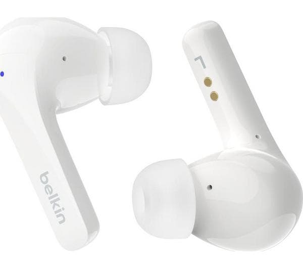 BELKIN SoundForm Motion Wireless Bluetooth Earbuds - White - Image 1