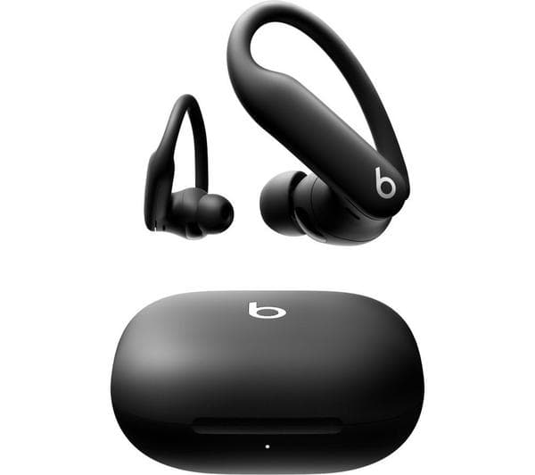 BEATS Powerbeats Pro 2 Wireless Bluetooth Noise-Cancelling Sports Earbuds - Jet Black - Image 1