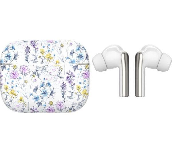 VQ Skylark Wireless Bluetooth Earbuds - Lilac & White - Image 1