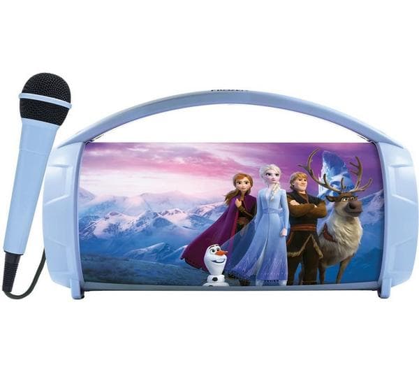 LEXIBOOK BTP585FZZ Portable Bluetooth Speaker - Disney Frozen - Image 1
