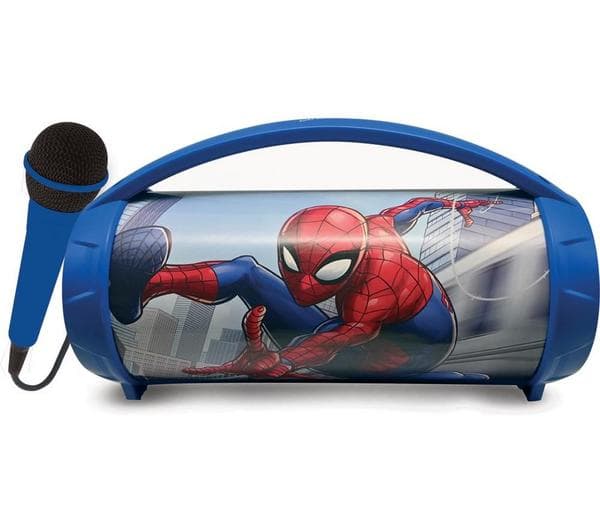 LEXIBOOK BTP585SPZ Portable Bluetooth Speaker - Spider Man - Image 1