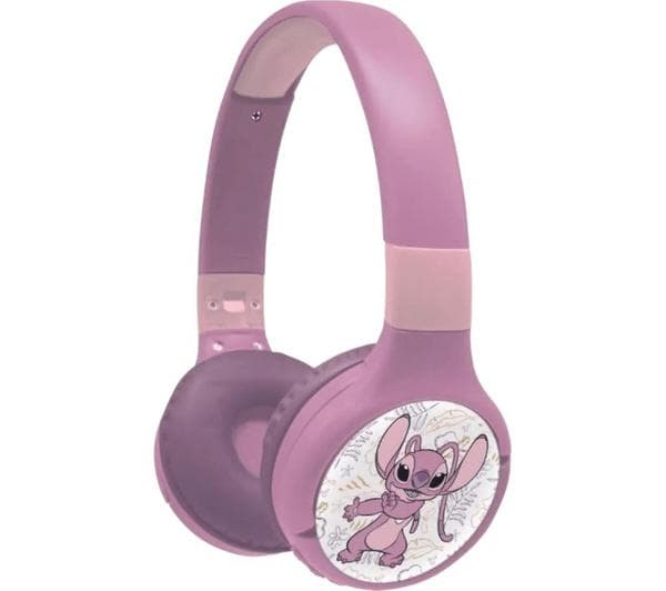 LEXIBOOK HPBT010D1 Wireless Bluetooth Kids Headphones - Disney Stitch - Image 1