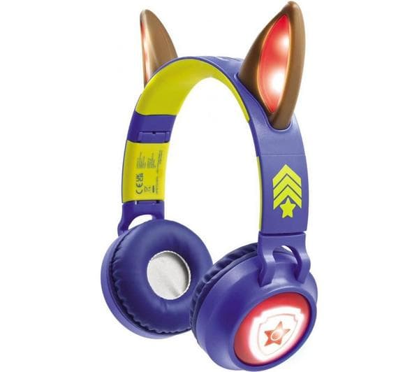 LEXIBOOK HPBT015PA Wireless Bluetooth Kids Headphones - Paw Patrol - Image 1