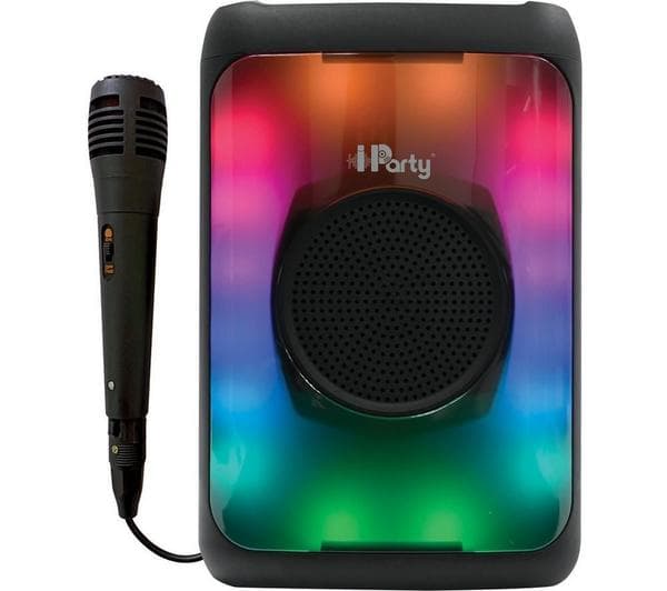 LEXIBOOK iParty K8320 Portable Bluetooth Speaker - Black - Image 1