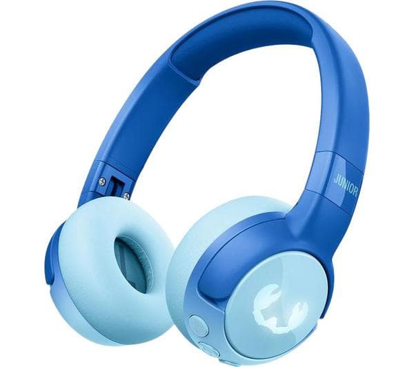FRESH N REBEL Code Junior Wireless Bluetooth Kids Headphones - Wavy Water - Image 1