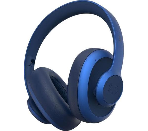 FRESH N REBEL Clam Ace Wireless Bluetooth Noise-Cancelling Headphones - True Blue - Image 1